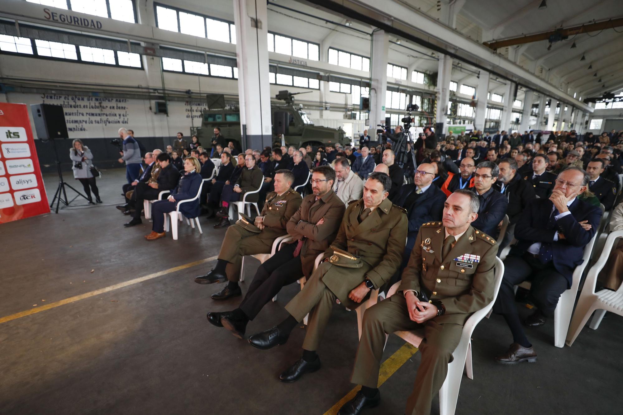 Primera feria de la industria ligada a la Defensa de Asturias