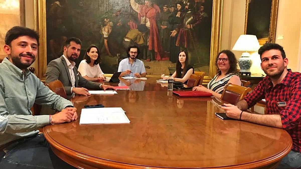 Un momento de la reunión celebrada en Madrid.