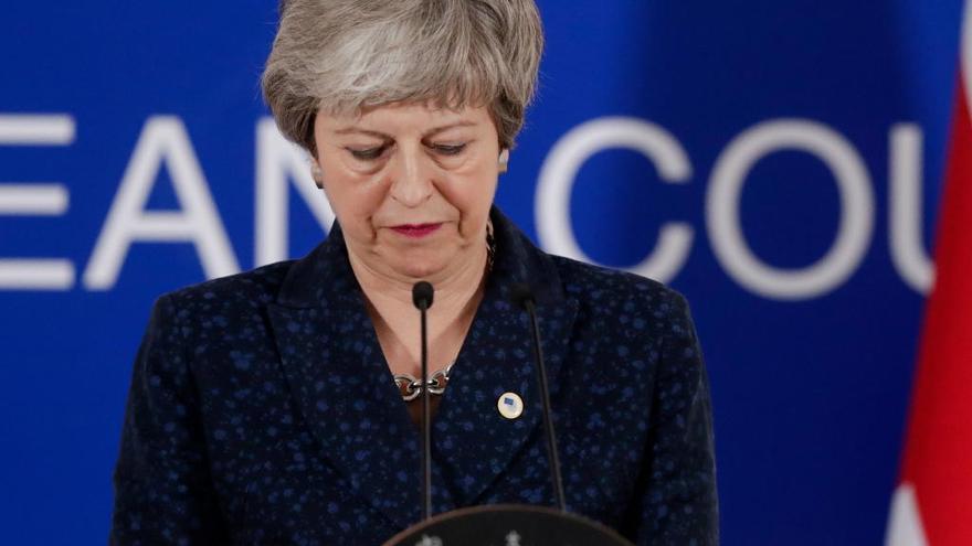 La primera ministra británica Theresa May.