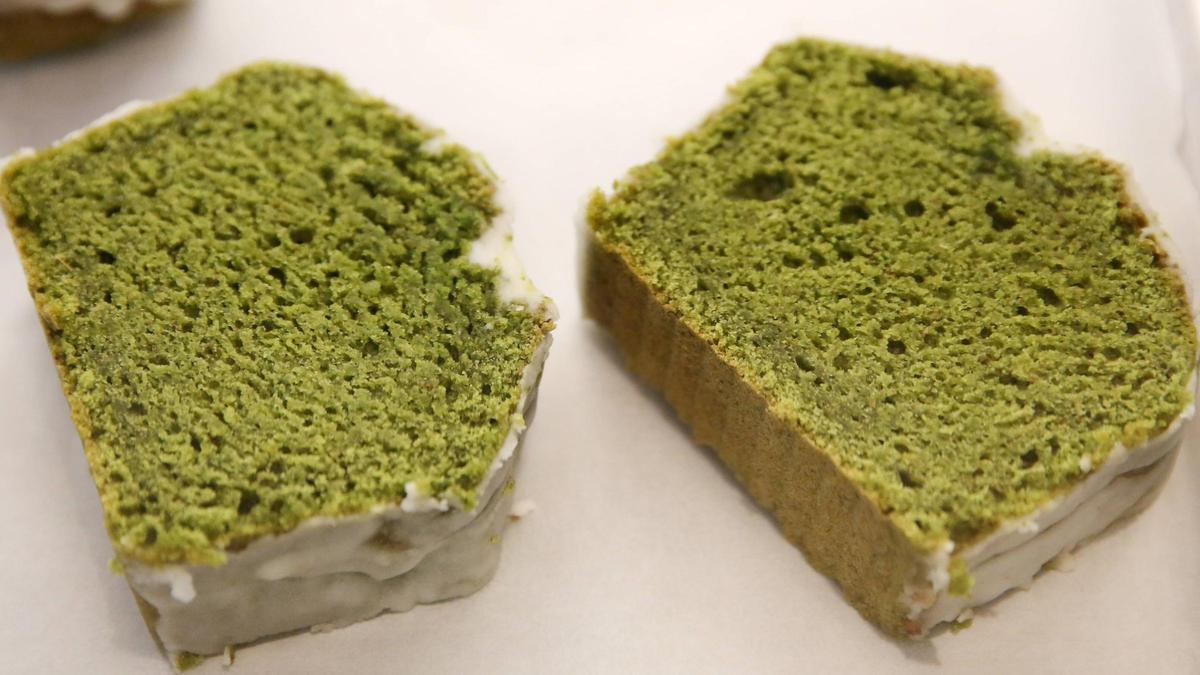 Uno de los bizcochos de Handy Bakery.