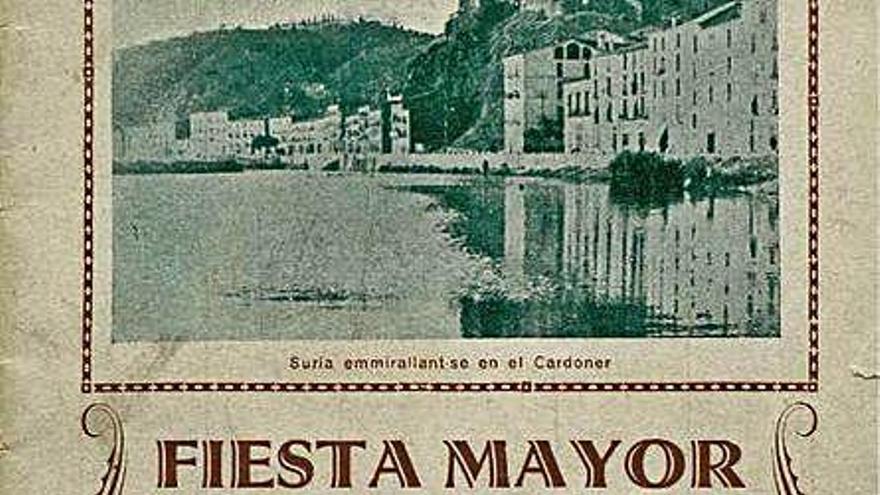 Programa de festa major del 1929