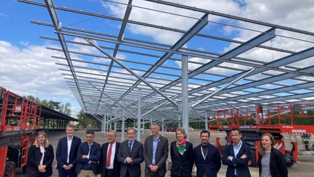 Inauguración del proyecto fotovoltaico de Creutzwald