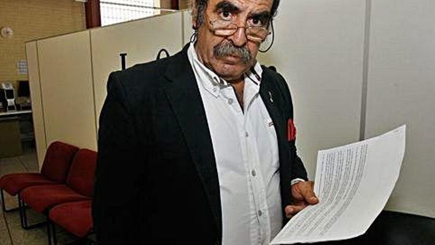 Cecilio Lera, alcalde de Castroverde de Campos.