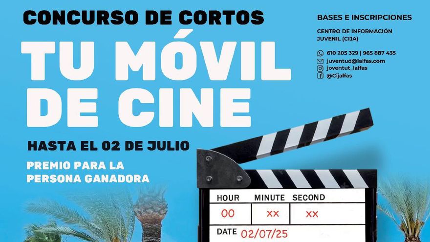 L’Alfàs amplía el plazo del concurso de cortos grabados con el móvil
