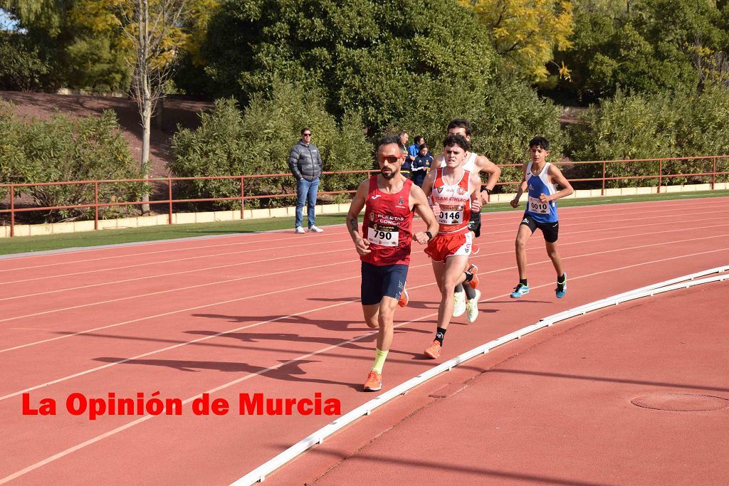 Regional absoluto y sub-23 de atletismo en Lorca (I)