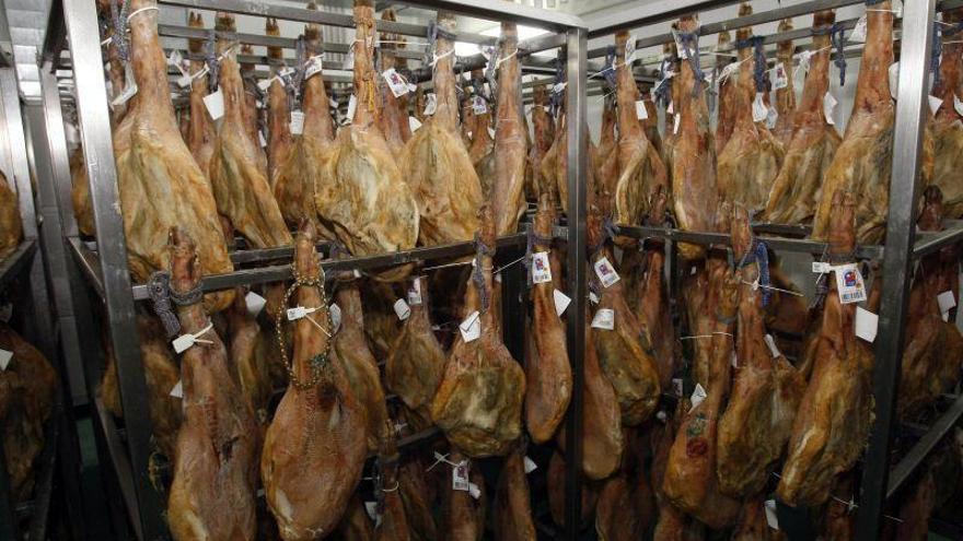 La producción de un jamón de Teruel supone 21,87 kilos de CO2