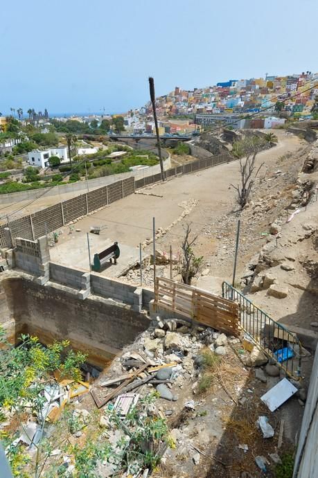 28-08-2020 LAS PALMAS DE GRAN CANARIA. Bancales vacíos frente al Pambaso (bajo la calle Farnesio, en San Roque). Fotógrafo: ANDRES CRUZ  | 28/08/2020 | Fotógrafo: Andrés Cruz