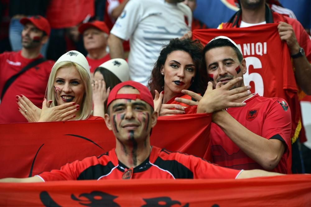 Las bellezas de Albania en la Eurocopa