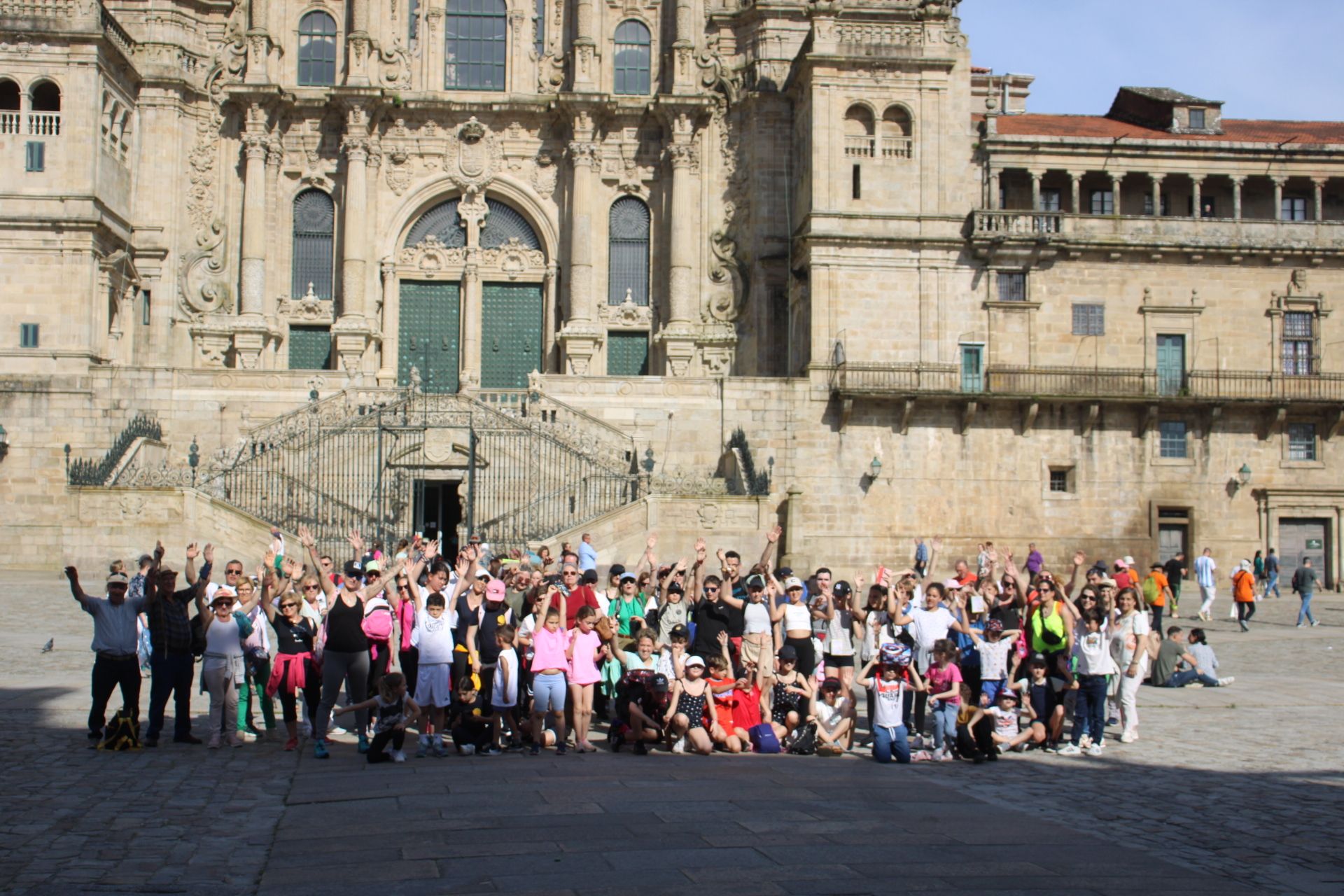 Los "pequegrinos" de Sanabria llegan a Compostela