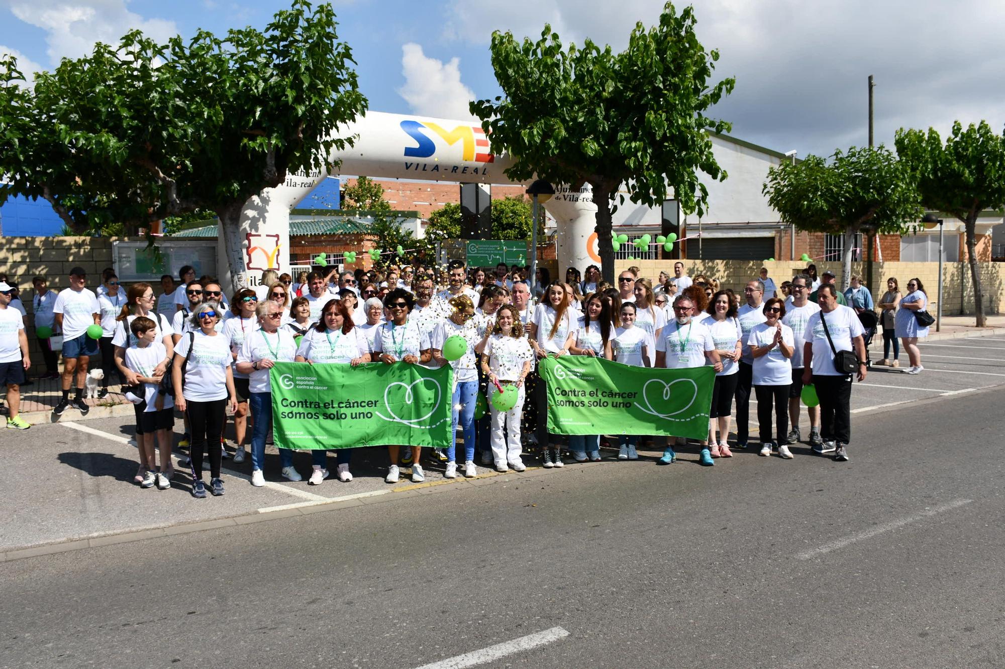 Todas las fotos de la marcha contra el cáncer de Vila-real