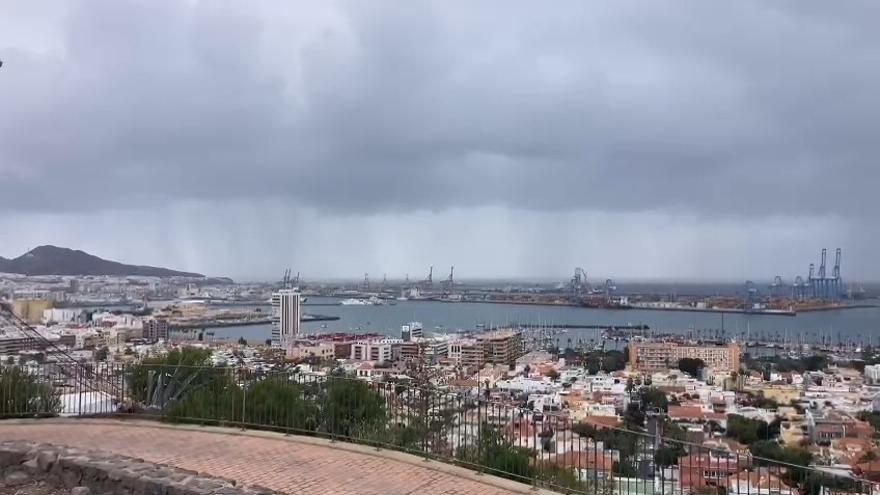 Lluvia en Las Palmas de Gran Canaria (1/03/24)