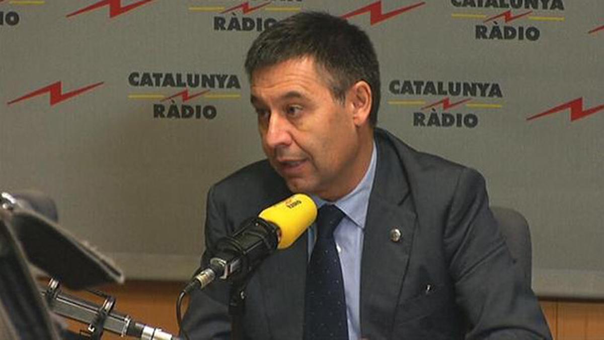 Josep Maria Bartomeu, en 'El club de la mitjanit'.