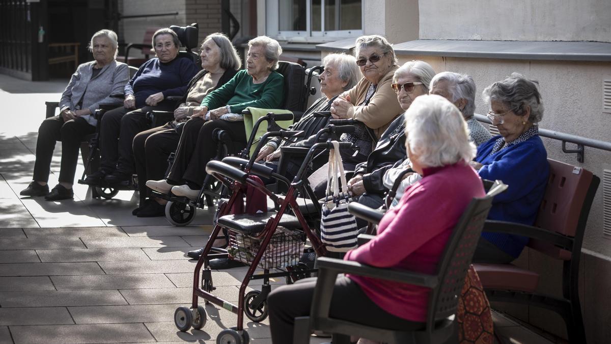 Residencia de ancianos de Terrassa. Todos vacunados