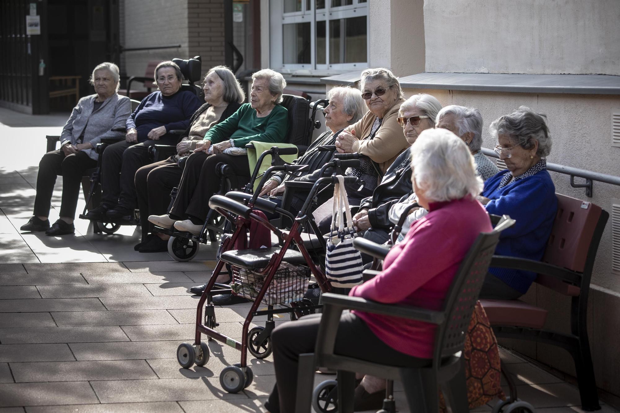 Residencia de ancianos de Terrassa. Todos vacunados