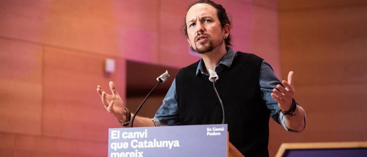 El  vicepresidente segundo del Gobierno, Pablo Iglesias.