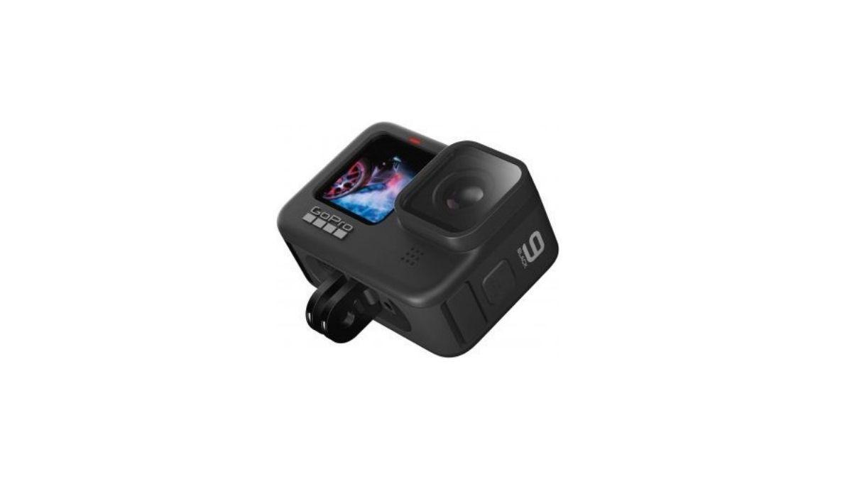 Cámara de acción sumergible GoPro HERO9 con vídeo 5K Ultra HD con un ahorro de 80 euros.