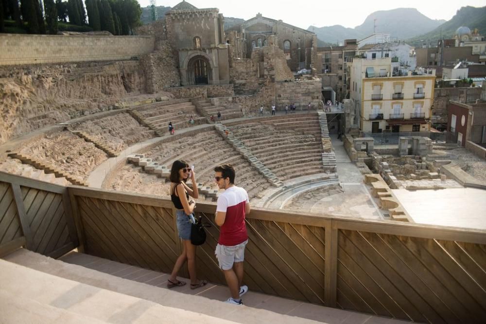 Un Teatro Romano de récord aumenta su afluencia en agosto