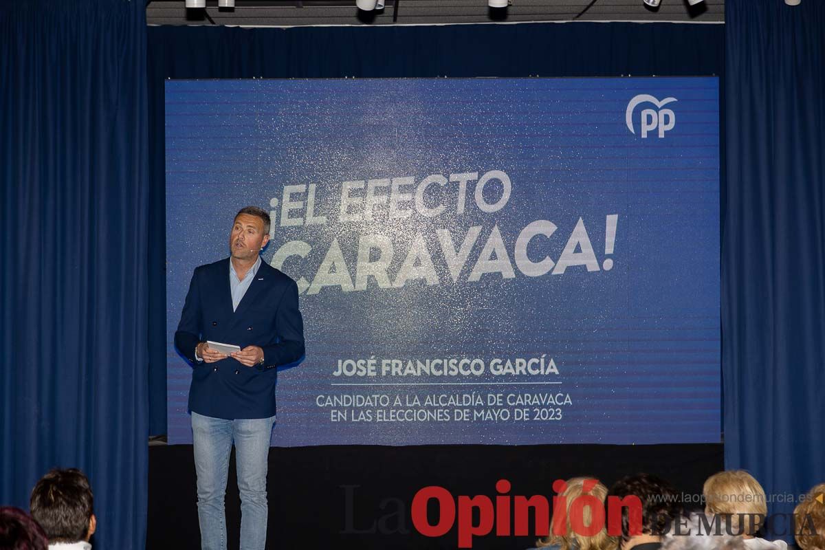 Elecciones 28M: Presentación de la lista del PP en Caravaca