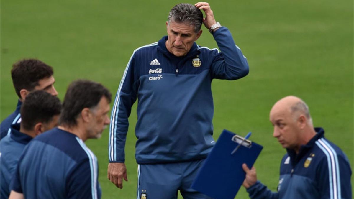 Bauza dirigió el entrenamiento