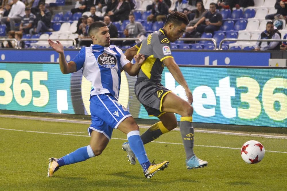 El Dépor cae goleado ante Las Palmas