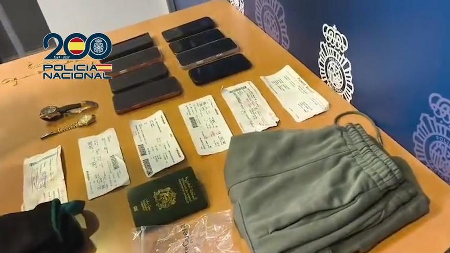 Cae en Calp una banda por robos violentos de relojes de lujo en Benidorm
