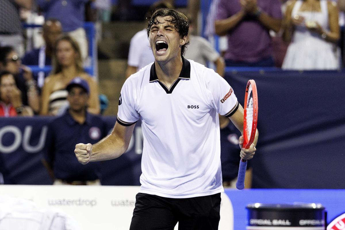 Taylor Fritz, rival de Jódar en la final de Washington