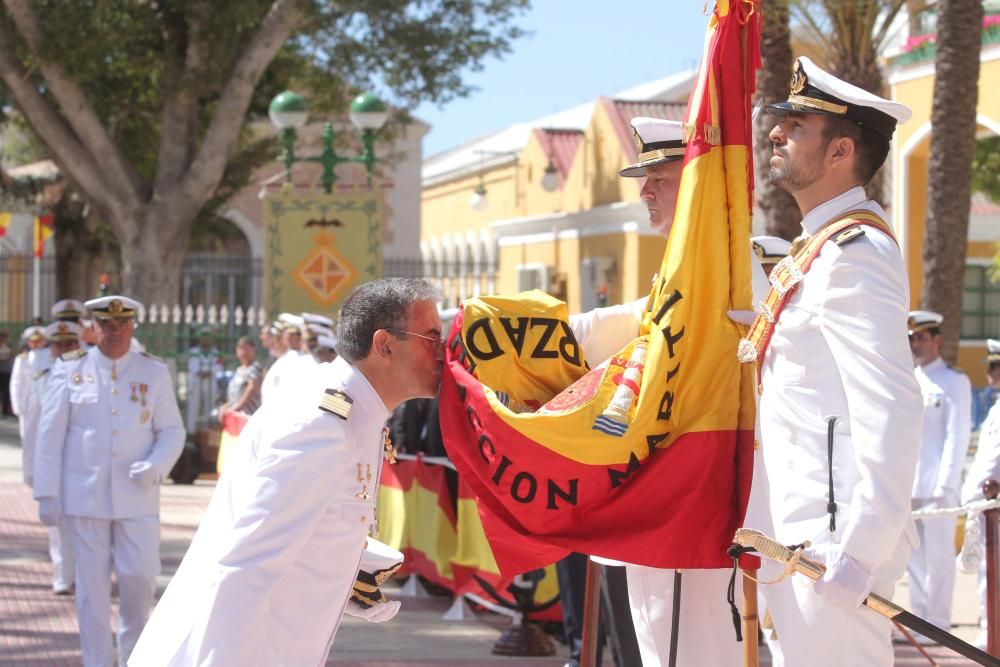 La Armada rinde homenaje a los que dieron su vida por España en el día de la Virgen del Carmen