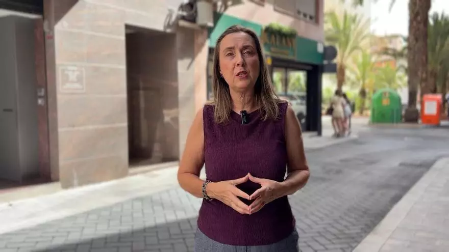 El PSOE reclama medidas de seguridad vial en la calle Verónica de Elche