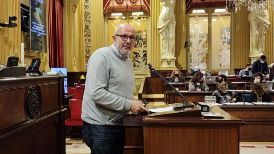 Miquel Ensenyat, Sprecher von Més per Mallorca im Balearen-Parlament.