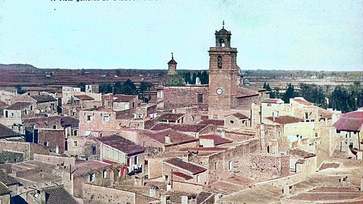 Imagen de Callosa de Segura a principios del siglo XX.