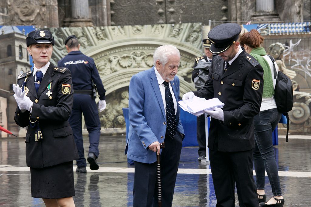 Las imágenes de la celebración de los Santos Ángeles Custodios de la Policía Nacional en Murcia