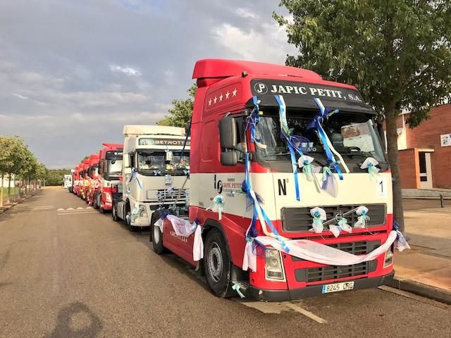 Uns 150 vehicles celebren Sant Cristòfol a Llagostera