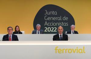 Archivo - Junta de accionistas de Ferrovial de 2022