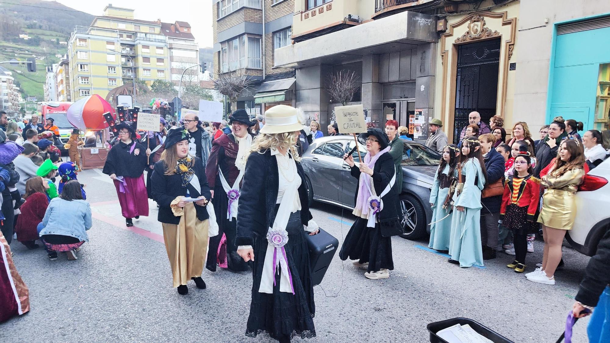 El Antroxu infantil de Mieres, en imágenes