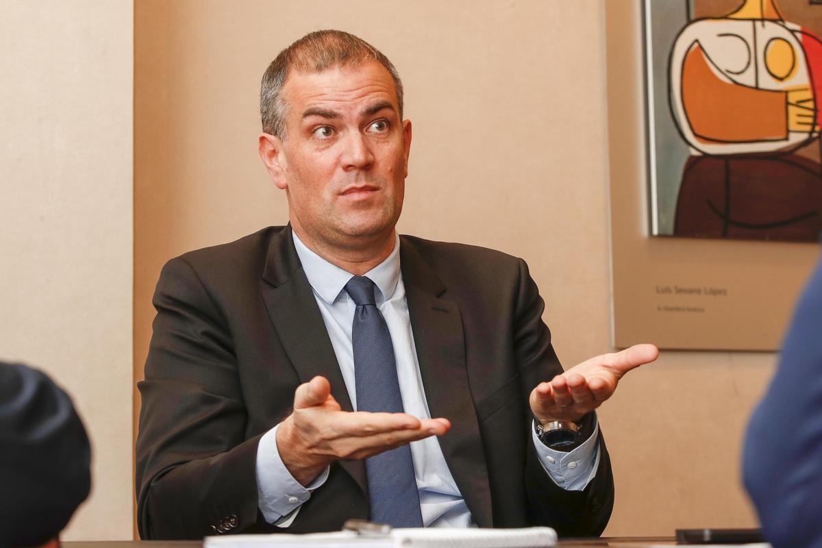 Maxime Picat durante la entrevista concedida a FARO en 2017