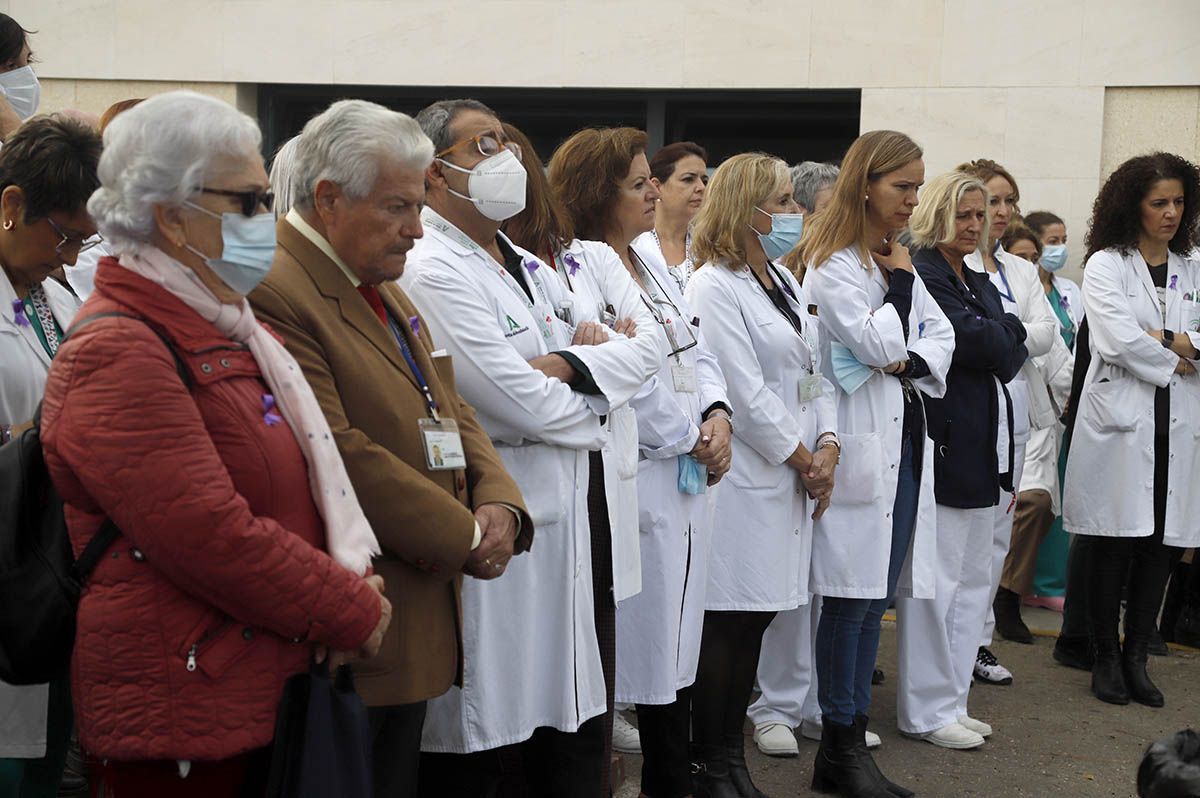 225N En el Hospital Reina Sofía con alumnos de la Escuela de Arte Dramático