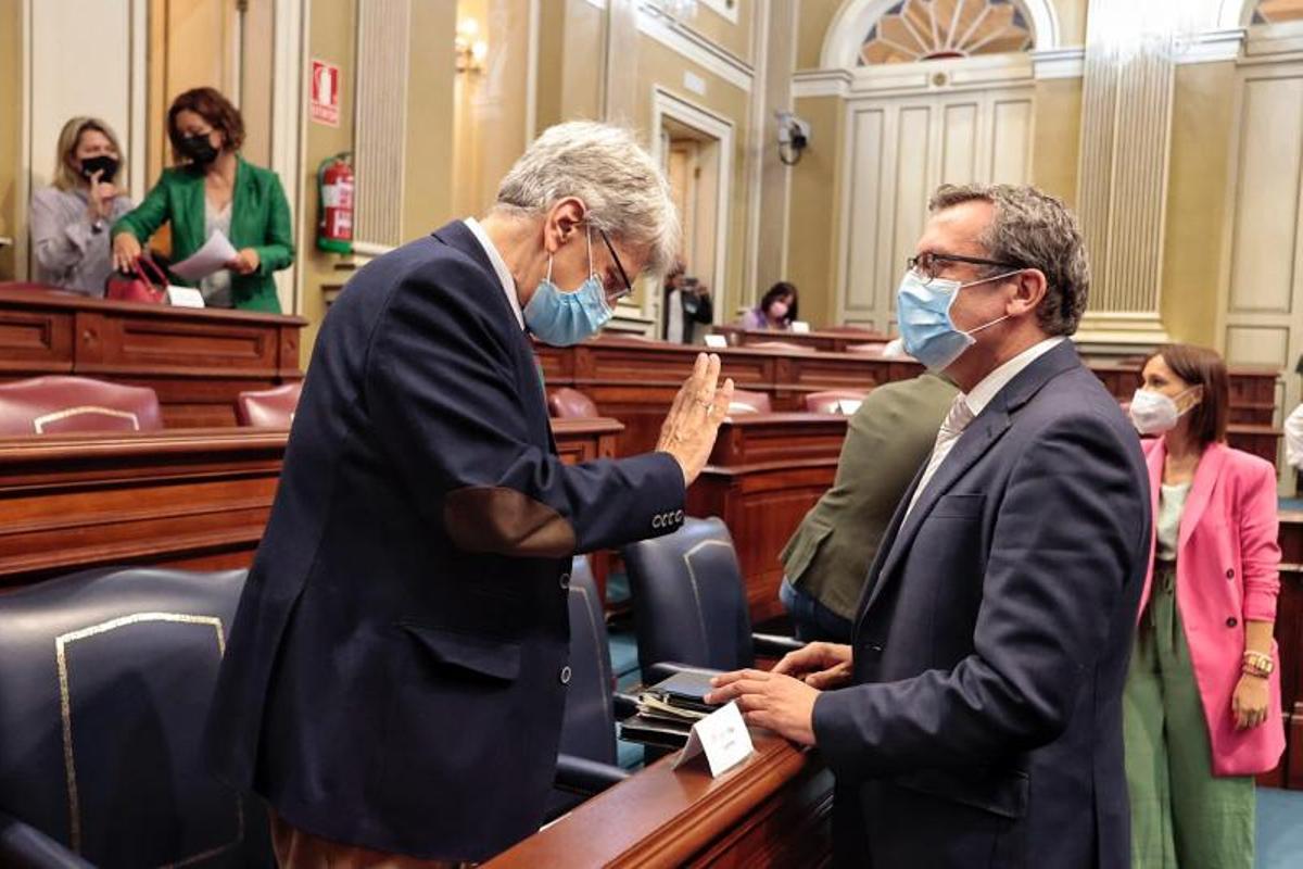 Pleno del Parlamento de Canarias (25/5/21)