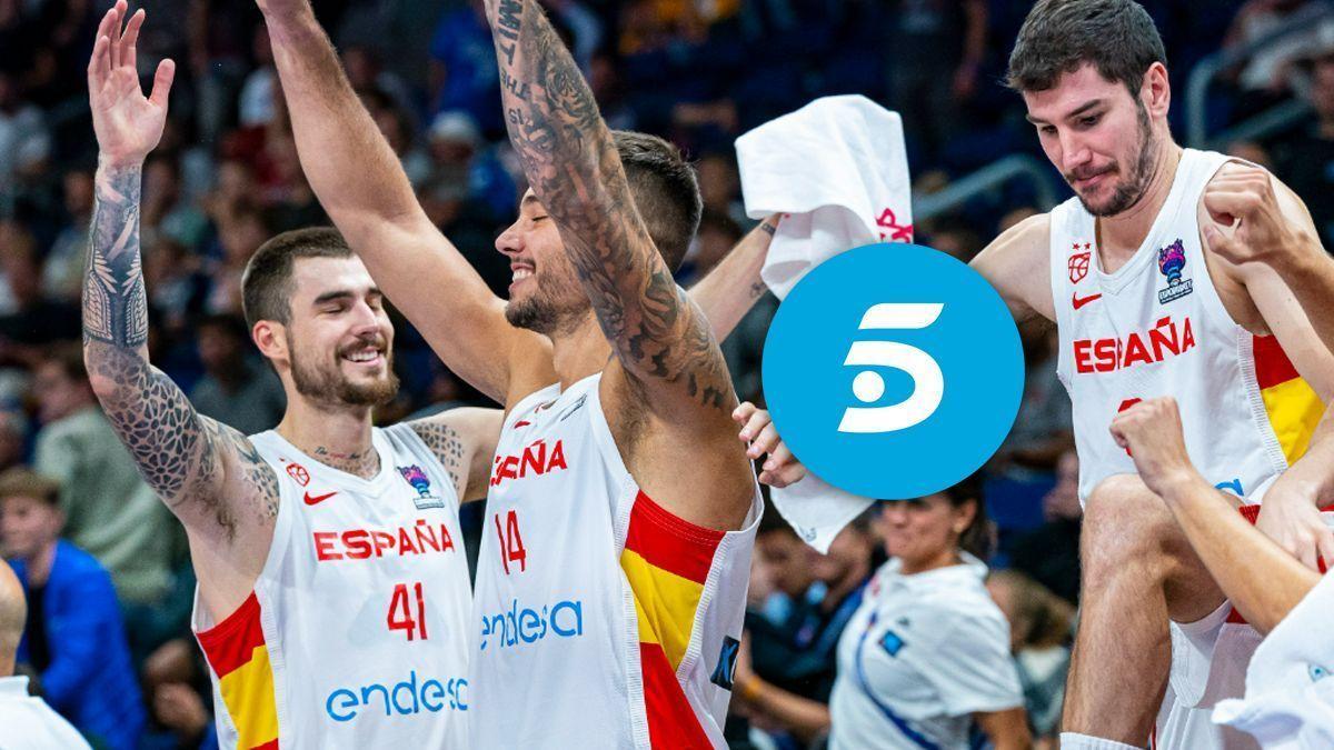 Las semifinales del Eurobasket se verán en Telecinco.