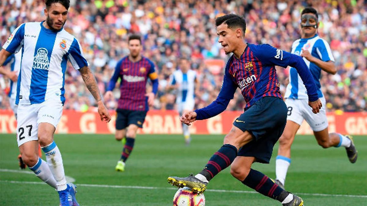 Coutinho tampoco convenció en el derbi