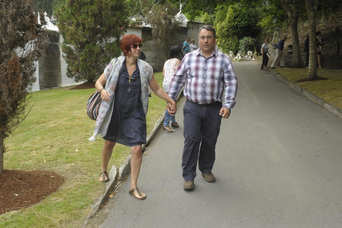 Sandra Ortega y su marido. Foto: Víctor Echave