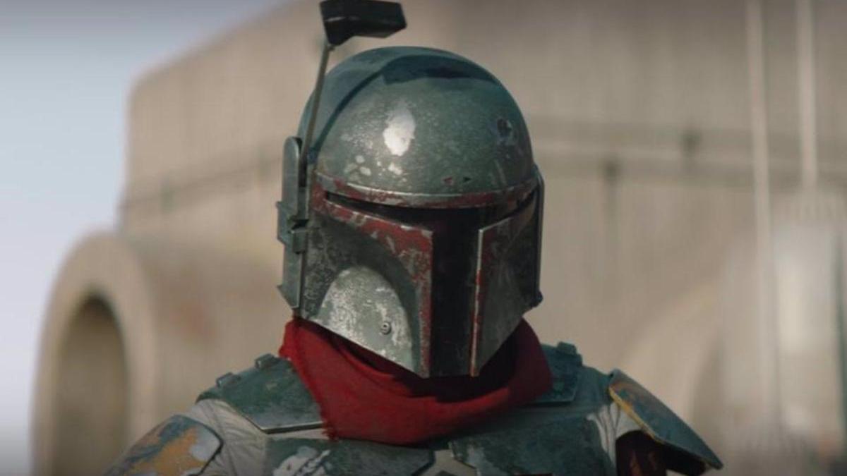 El casco de Boba Fett en &#039;The Mandalorian&#039;.