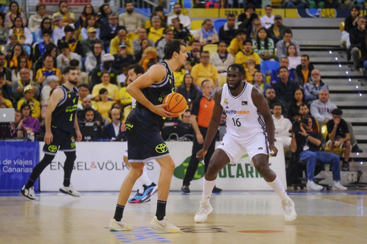 Baloncesto: Granca-Real Madrid | 02/03/2025  | 02/03/2025 | Fotógrafo: José Carlos Guerra