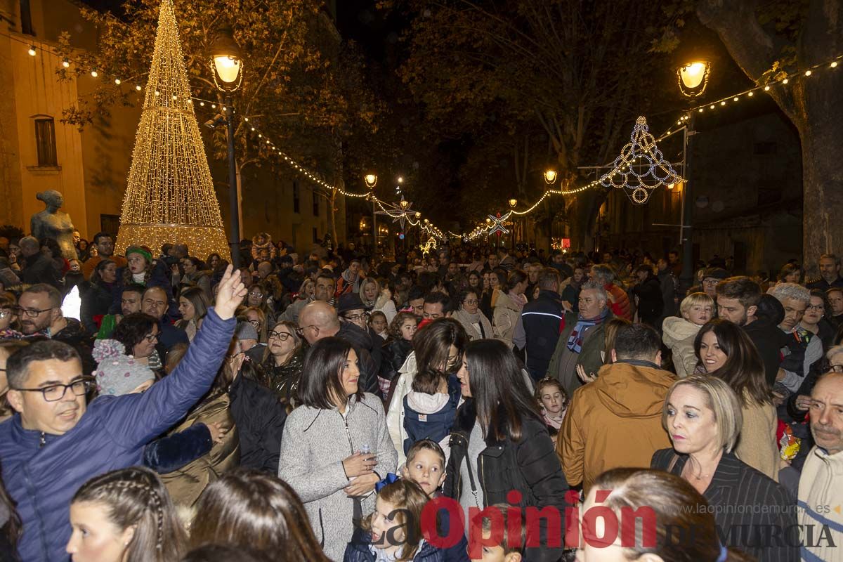 Así ha sido el desfile de Papá Noel en Caravaca