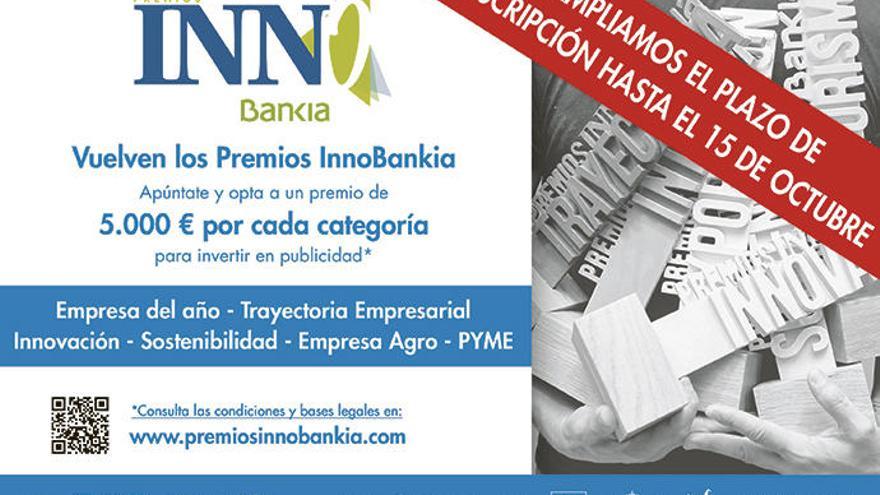 El plazo para inscribir a tu empresa en InnoBankia llega a su recta final