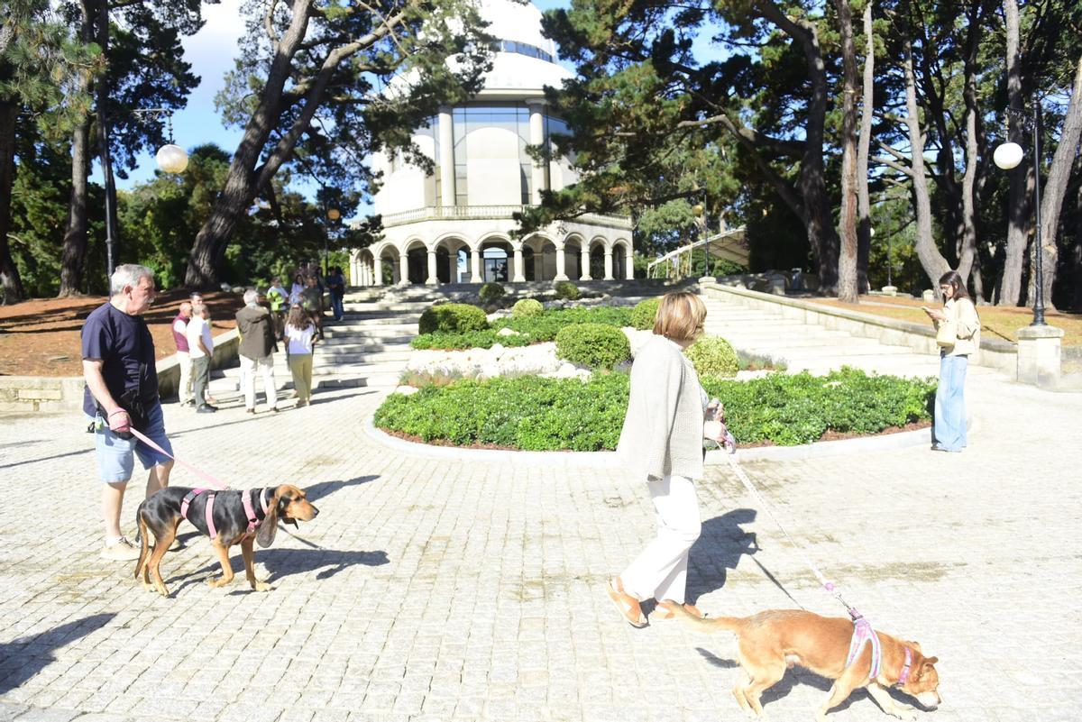 El parque de Santa Margarita estrena caminos, zonas verdes y nuevo mobiliario urbano El parque de Santa Margarita estrena caminos, zonas verdes y nuevo mobiliario urbano