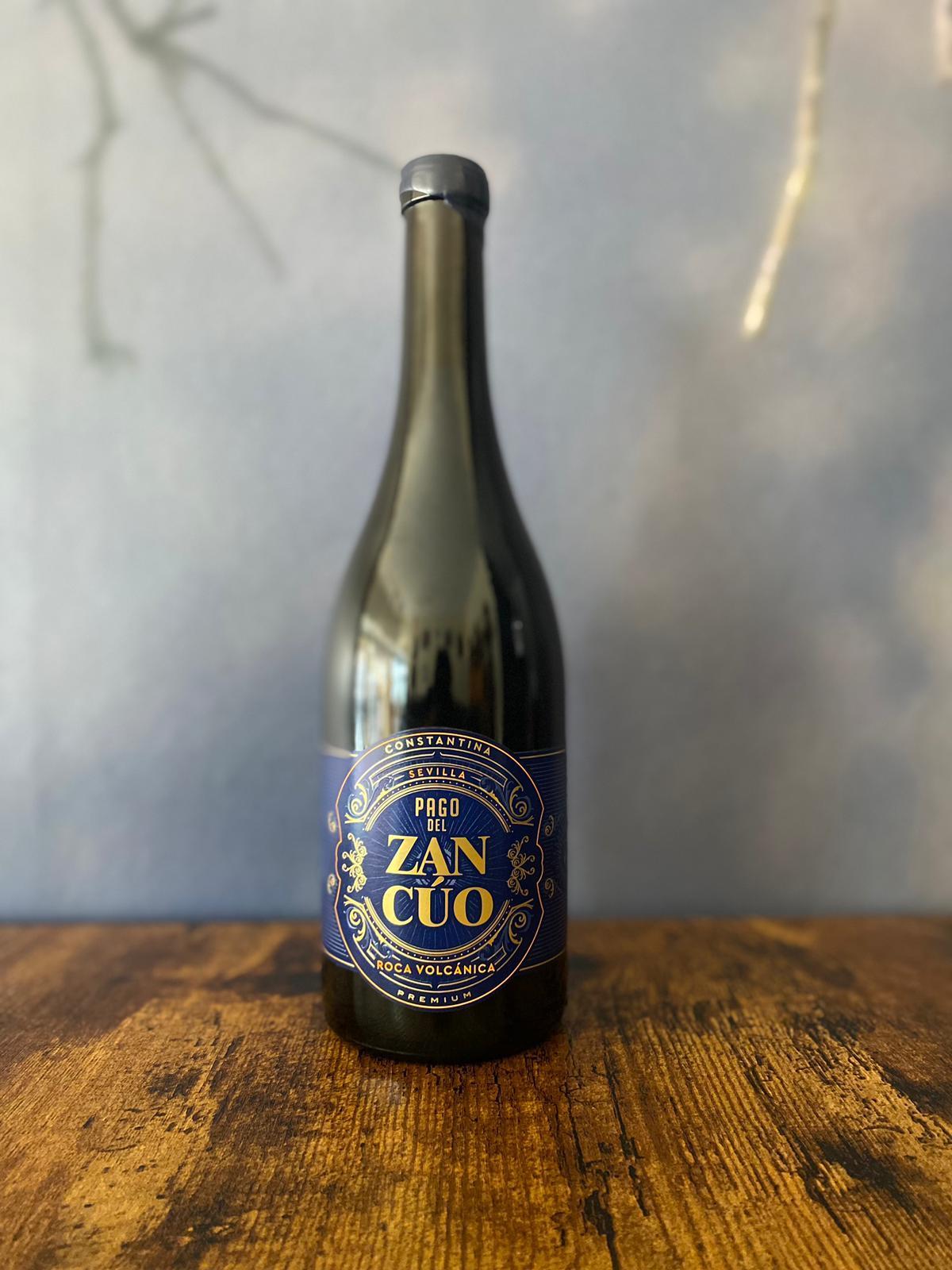 Vino Pago del Zancúo 2018- Roca Volcánica 2018, el mejor vino tinto tranquilo de Sevilla.