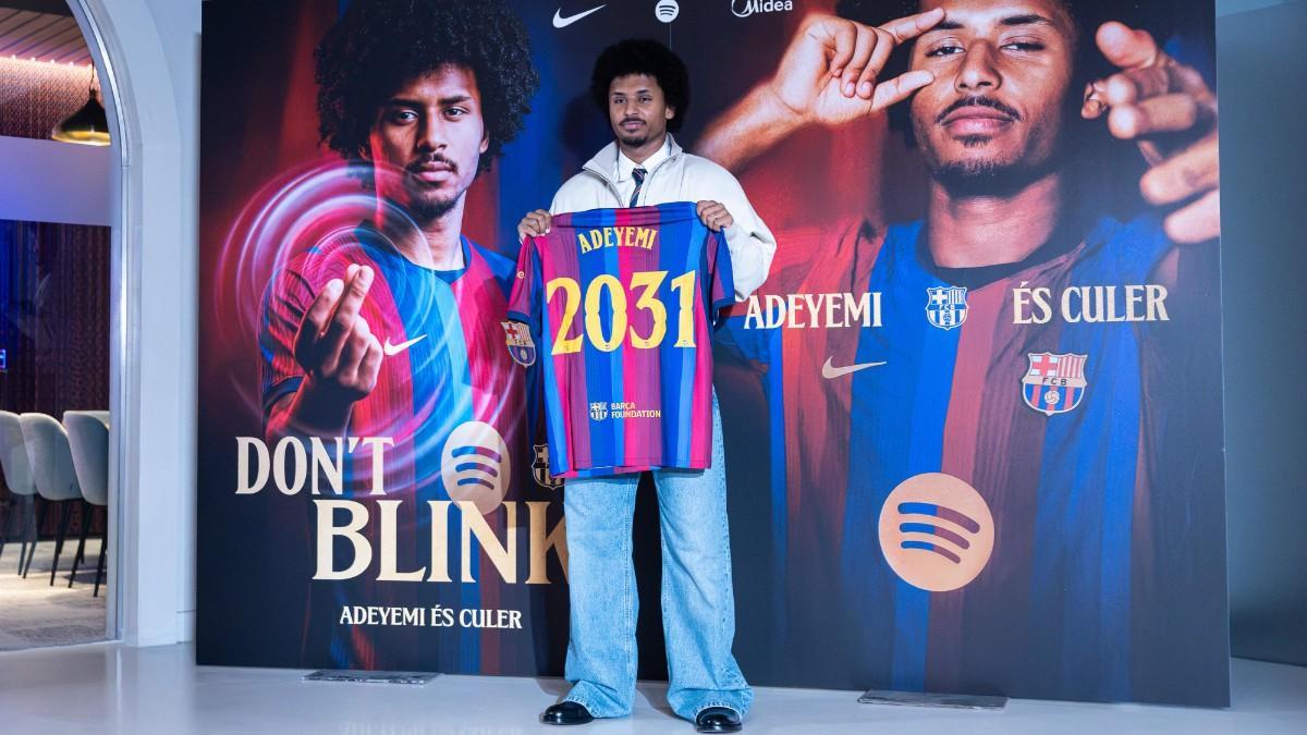 Adeyemi, nuevo fichaje del FC Barcelona