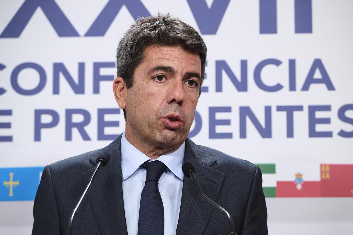 El presidente de la Generalitat Valenciana, Carlos Mazón, en imagen de archivo.