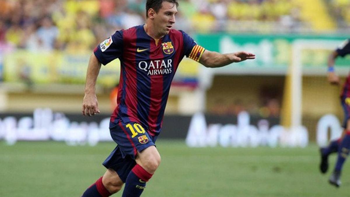 Leo Messi, en el Madrigal