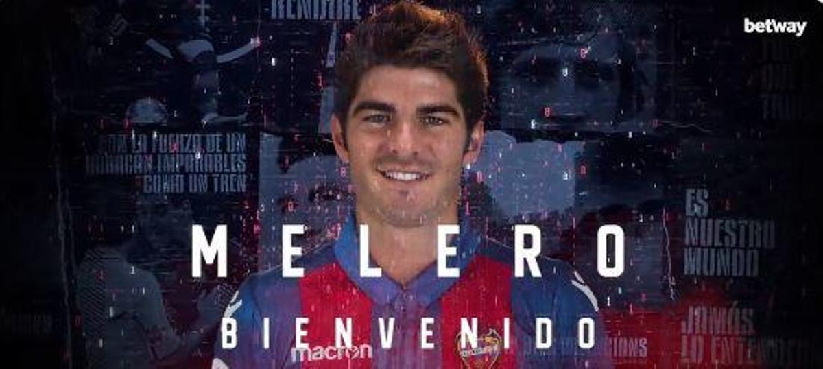 Oficial: Gonzalo Melero ficha por el Levante UD